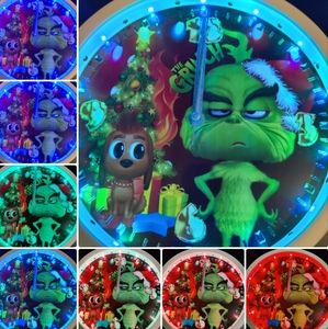 Grinch clock